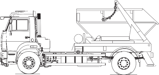 Вывоз мусора в Голицыно Контейнер 8 м3 Строительный мусор Газель с ...